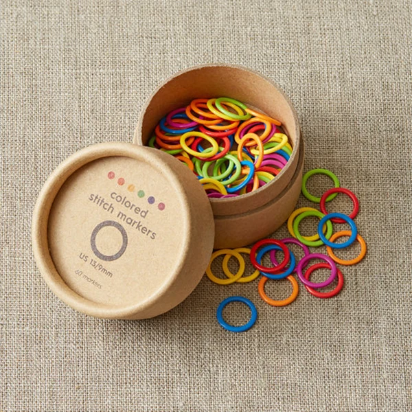 Charmkey knitting needle stitch markers set for knitting