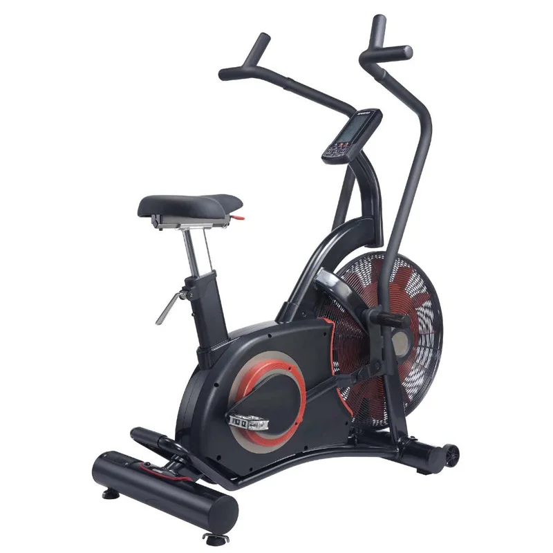 
Hardware exercise bike Stationary Bike Trainer Workout Dual Action Cross fit Fan Bike 
