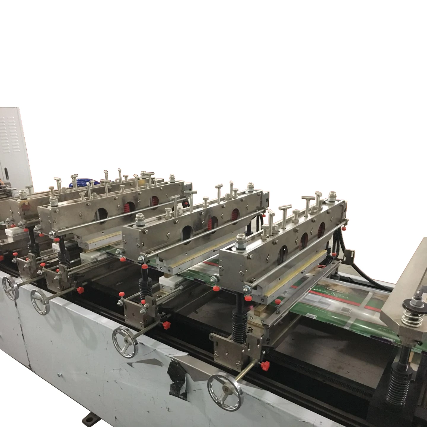 Eight side sealing bag making machine eight side seal bag standing pouch bag making machine zipper pouch making machine