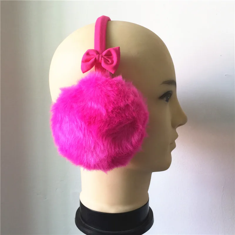 Милые зимние наушники для женщин теплые меховые наушники женские наушники милые наушники женские плюшевые наушники