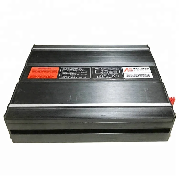 400W wired controller car vehicle truck auto amplifier siren horn