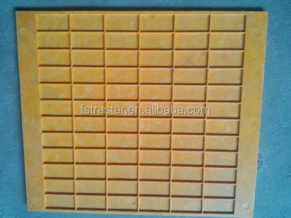 Square Mosaic Tile Grids Hot sale Plastic Mosaic Mounting Grid Refractory Brick for Glass and Ceramics Colors Pigments for Glass