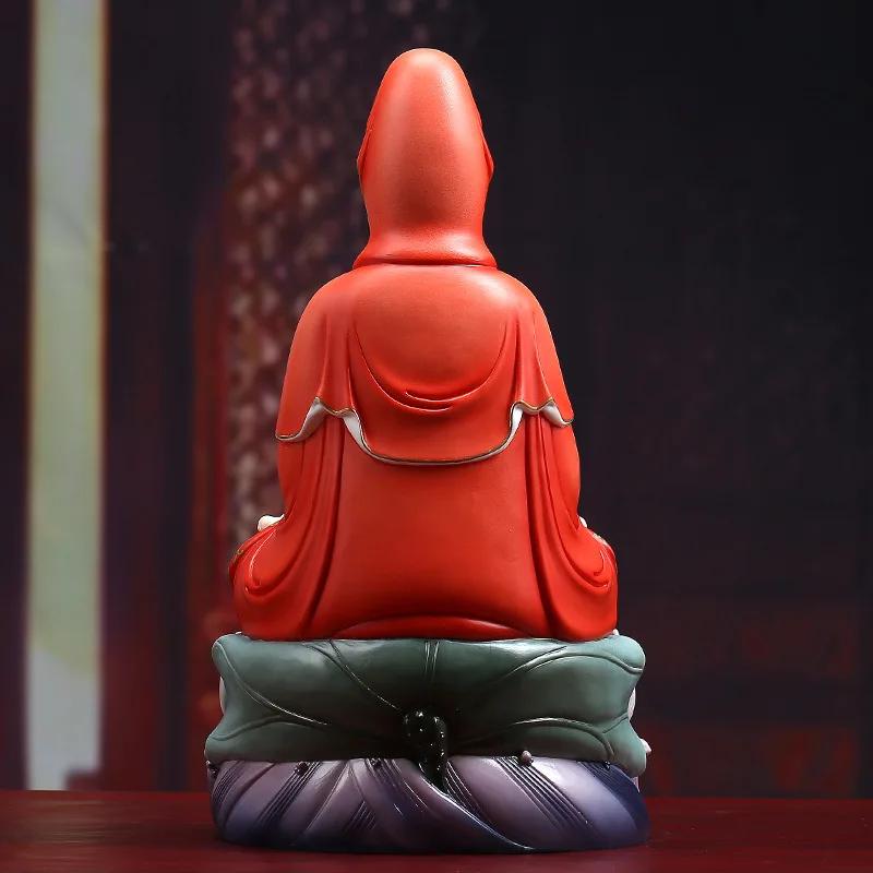 Religious Crafts Ceramic  Guanyin  Statue