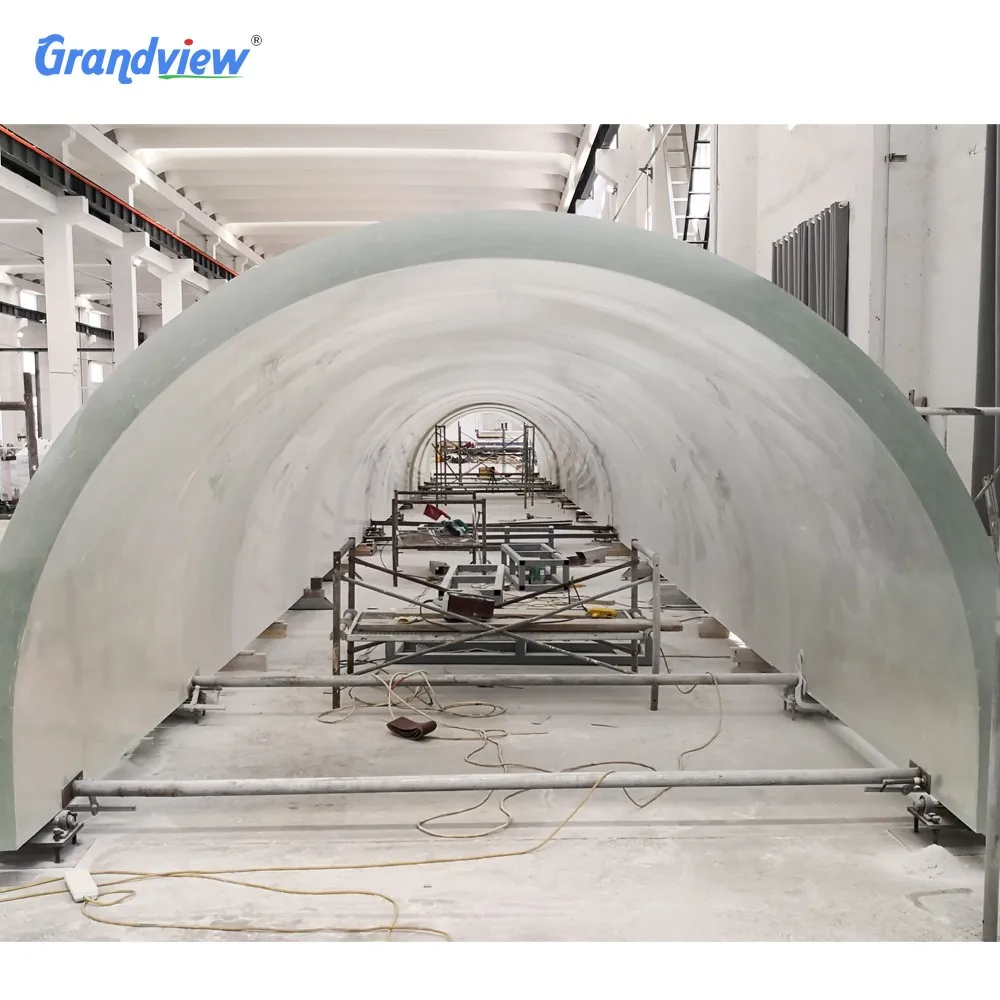 Customized Large Acrylic Vertical Aquarium Hot Sale Fish Tank Aquariums & Accessories High Light Transmission(95%) Sustainable