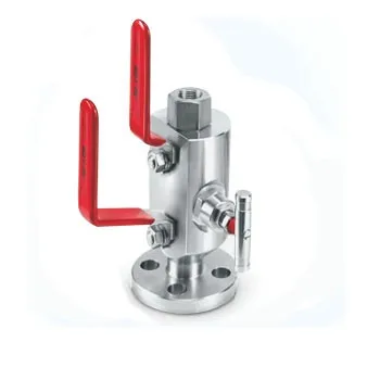Hydraulic Monoflange Double Block And Bleed Valve