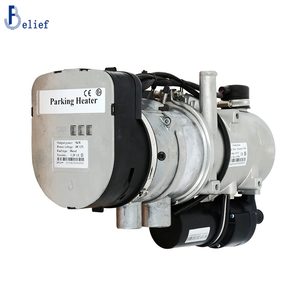 
Hot Sale Belief 9KW 12V 24V diesel water car parking heater for car truck 
