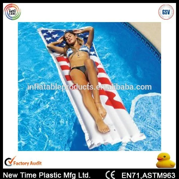 Custom Swimming Air Super King Size Mattress Summer Out Door Inflatable Pvc Pool
