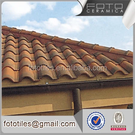 Brown clay slate roof tile sri lanka