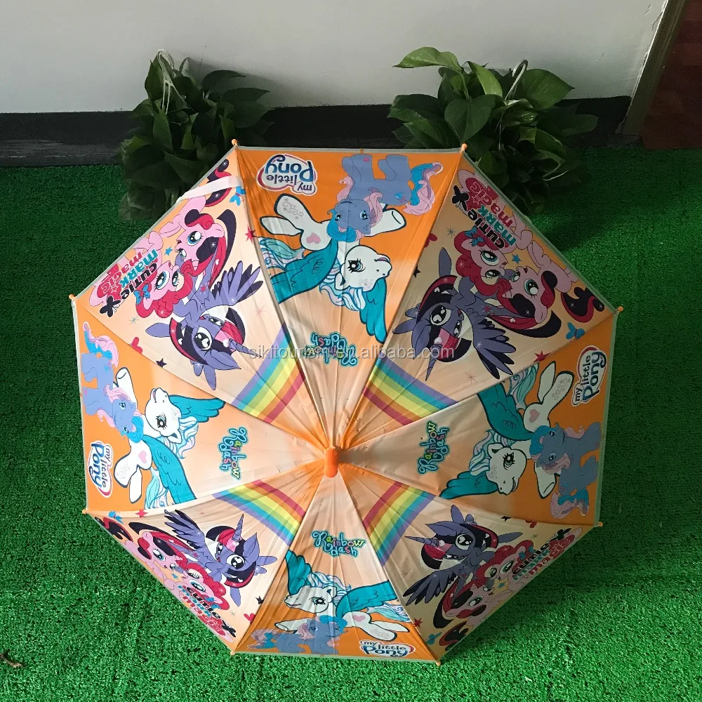 
Straight children Umbrella transparent umbrella 