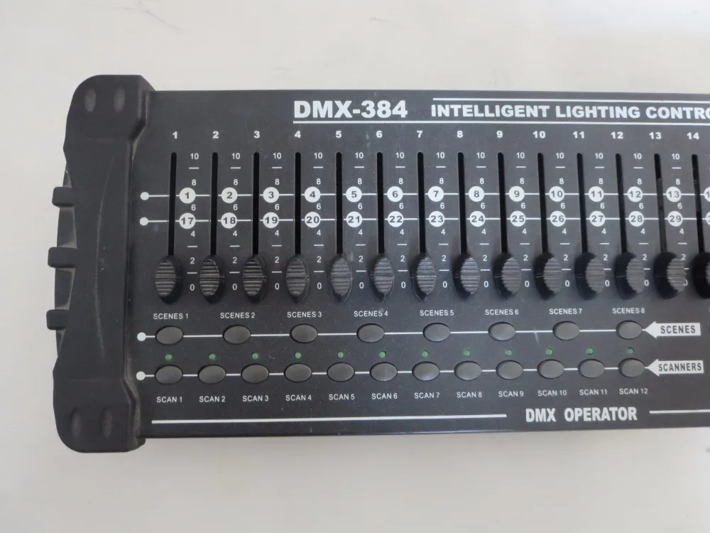 DMX384 Light Controller Wireless DMX512 DJ Disco Stage Dimmer Console