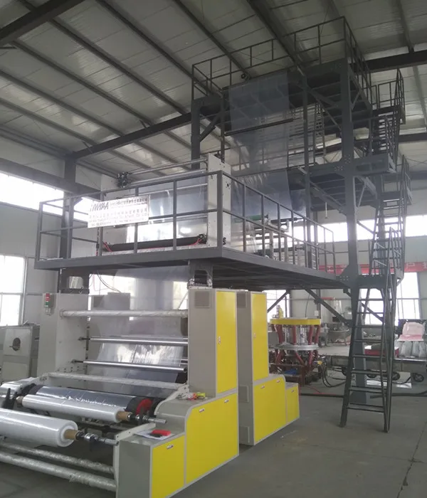Mono Layer HDPE Blown Film Extrusion Machine