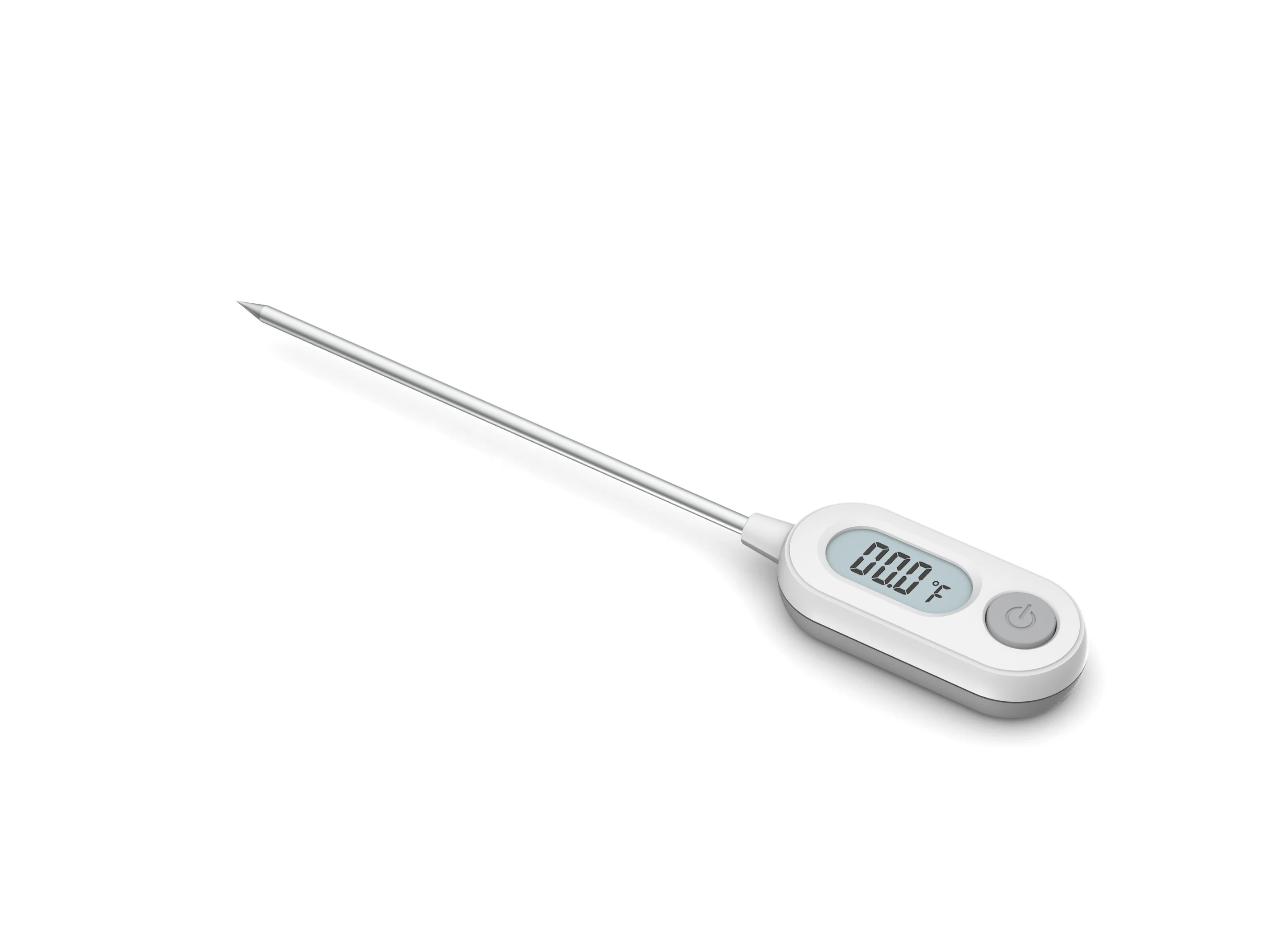 Waterproof Design Measures Digital Meat Thermometer For BBQ Action
