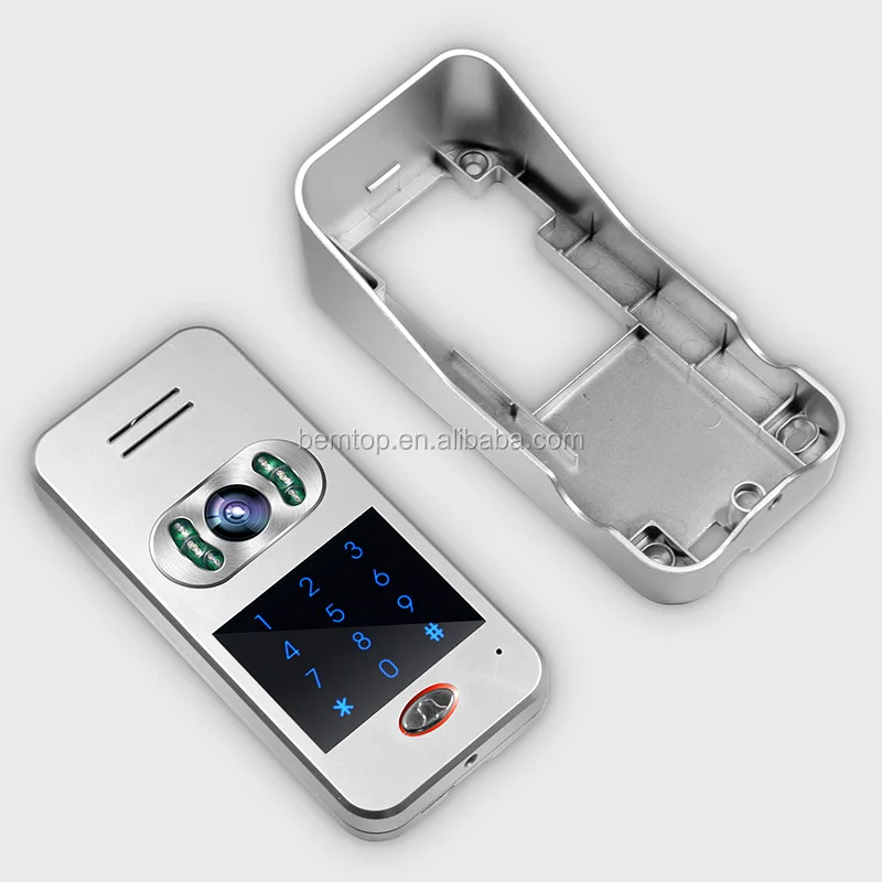 
Hot New Password and APP unlock door wifi video doorbell wireless video door phone intercom 150 degree Temper Alarm 