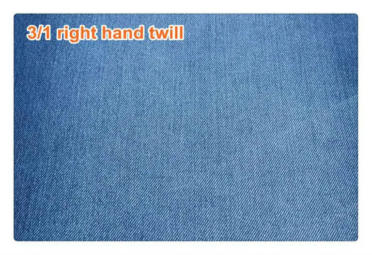 Хлопчатобумажная/полиэтиленовая пряжа, окрашенная утка, эластичная джинсовая ткань