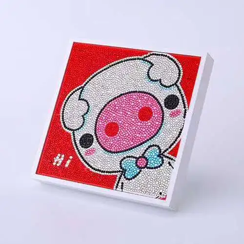 20x20 см милый поросенок diy crafts kit для детей