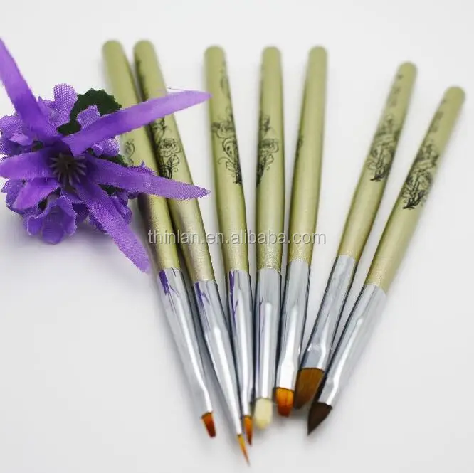 2017 China Shenzhen Makeup Brush Set Tool New fashion kolinsky hair nail art brush paint brush