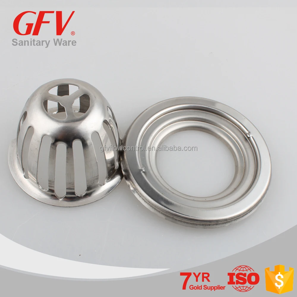 GFV-FD1020 round design ss201 stainless steel roof drain