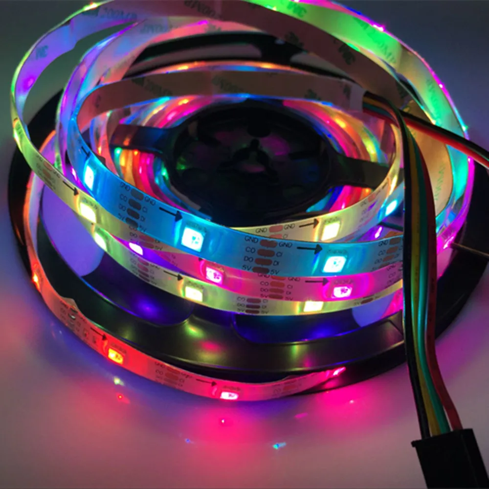 Cool for using 60leds/m ws2813 5050 led strip rgb moving effects flexible best Led Lighting Factory