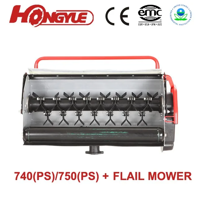 
Italy technology multi-purpose Two wheel walking tractor with flail mulcher mower machine 