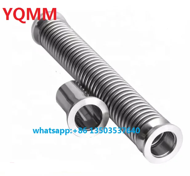 Stainless steel KF vacuum bellow and vacuum fittings Flexible vacuum bellows ISO CF