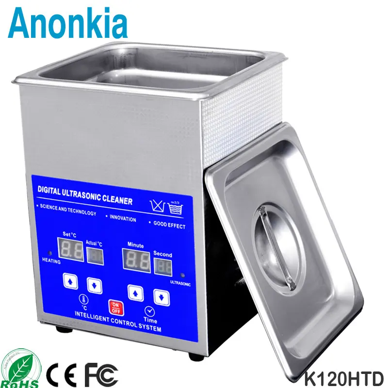 
2L Ultrasonic Jewelry Eyeglass Cleaner for Glasses and Watch Cleaning 