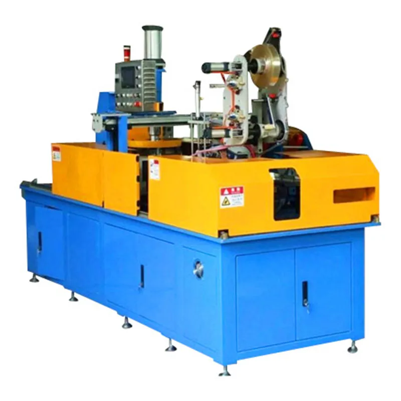 Shanghai JC1040 automatic coiling and binding machine cheap packaging machinery wire and cable coil winding machine .