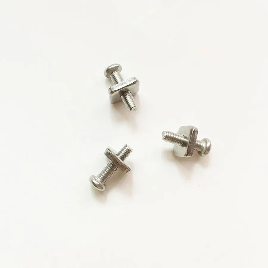 Factory-Outlet Stainless Steel Longboard Fin Bolt Screw Plate