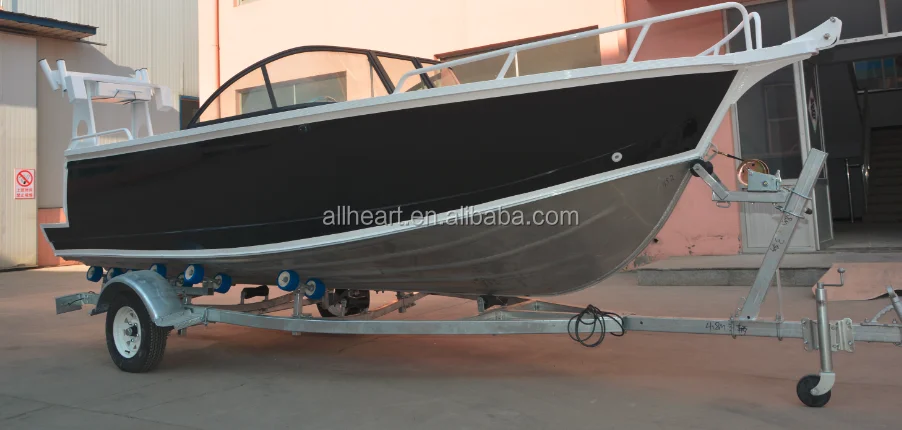 5m Deep V bowrider boat aluminum fishing boat 16ft 6 person rescue boats