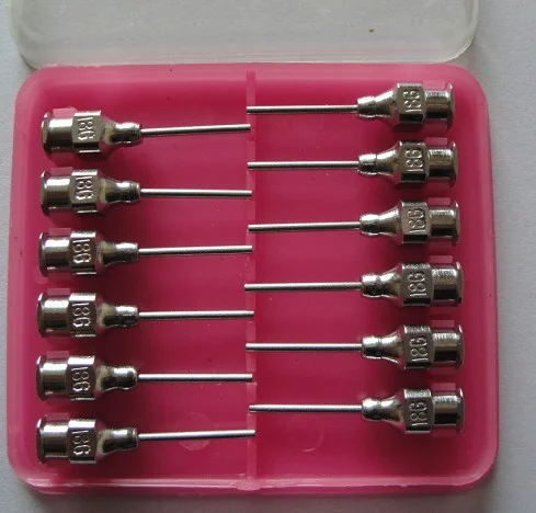 GOOD QUALITY STAINLESS STEEL SYRINGE BLUNT TIP MICRO CANNULA NEEDLE FOR FILLER INJECTIONLUER