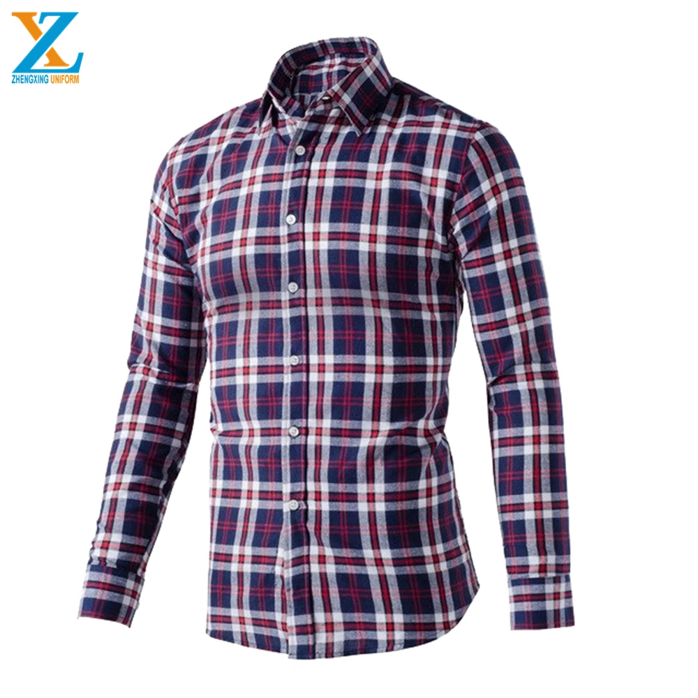 Latest shirt designs Long sleeve 100% cotton official shirts for men