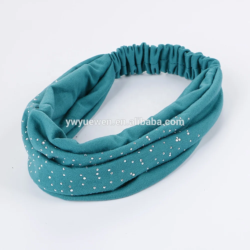 Women party accessories rhinestone crystal material headband