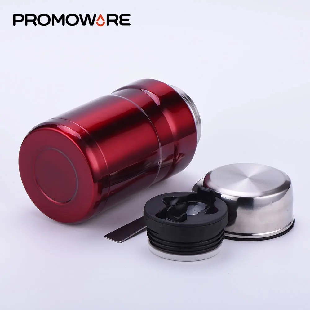 
BO Leakproof BPA Free Metal Thermal Food Lunch Box Vacuum Insulated 304 Stainless Steel Kids Thermos Lunch Box For Kids Child 