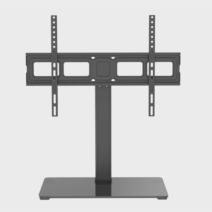 
Universal Design Tabletop Base TV LCD Bracket Desktop Plasma Glass TV Stand for 32