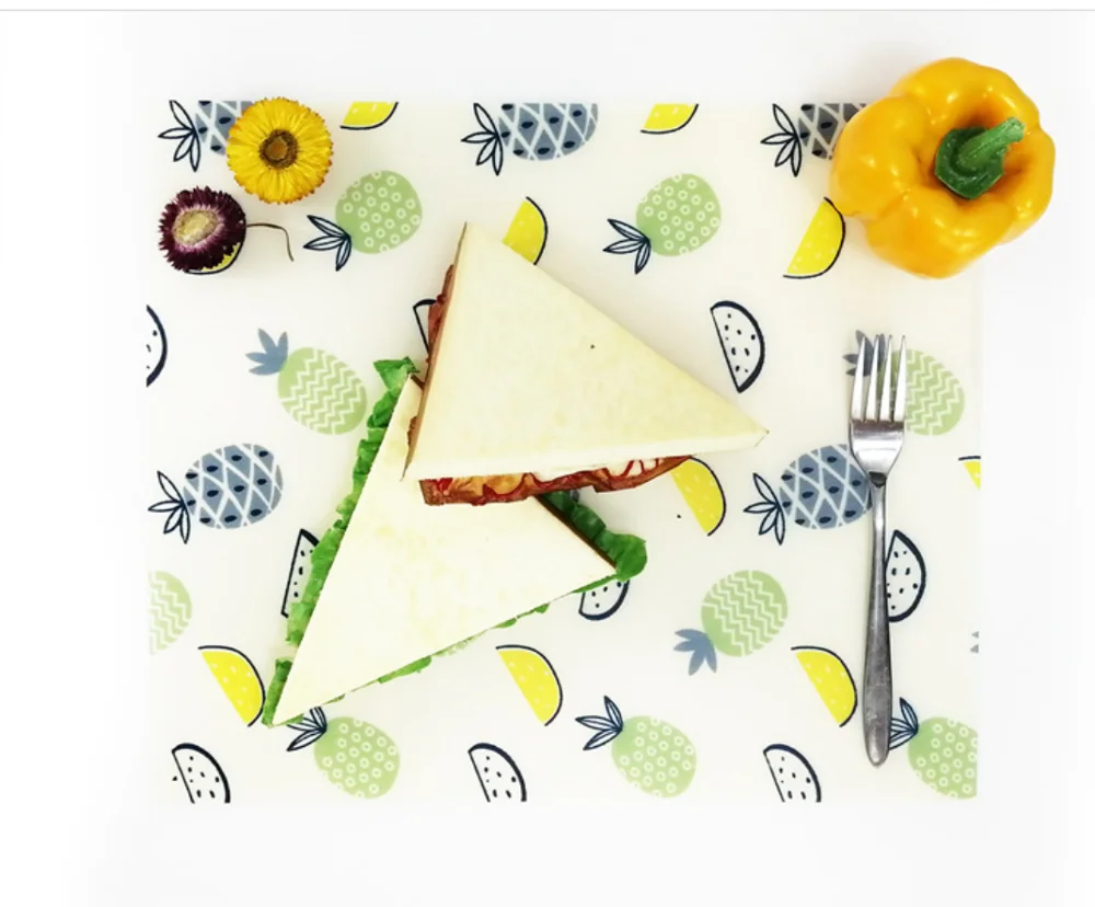 
Beeswax Wraps Roll Eco Friendly Set Food Wrap All Organic Materials 
