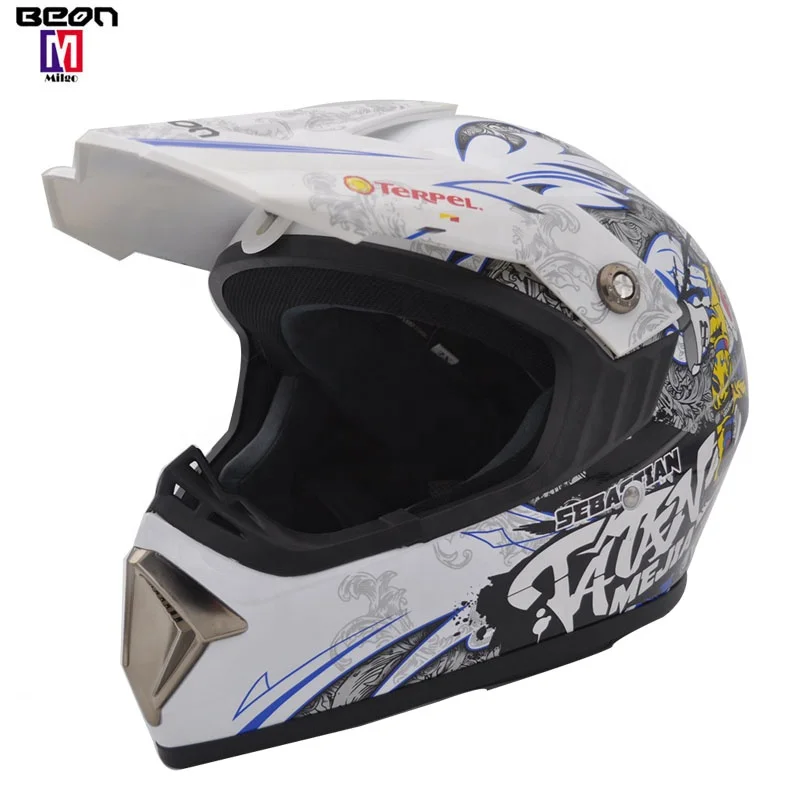 Helmet Factory wholesales Youth kids Adult Dirt Bike Helmet ATV Off Road ORV motorcycle Moto cross fullface Helmet with goggles