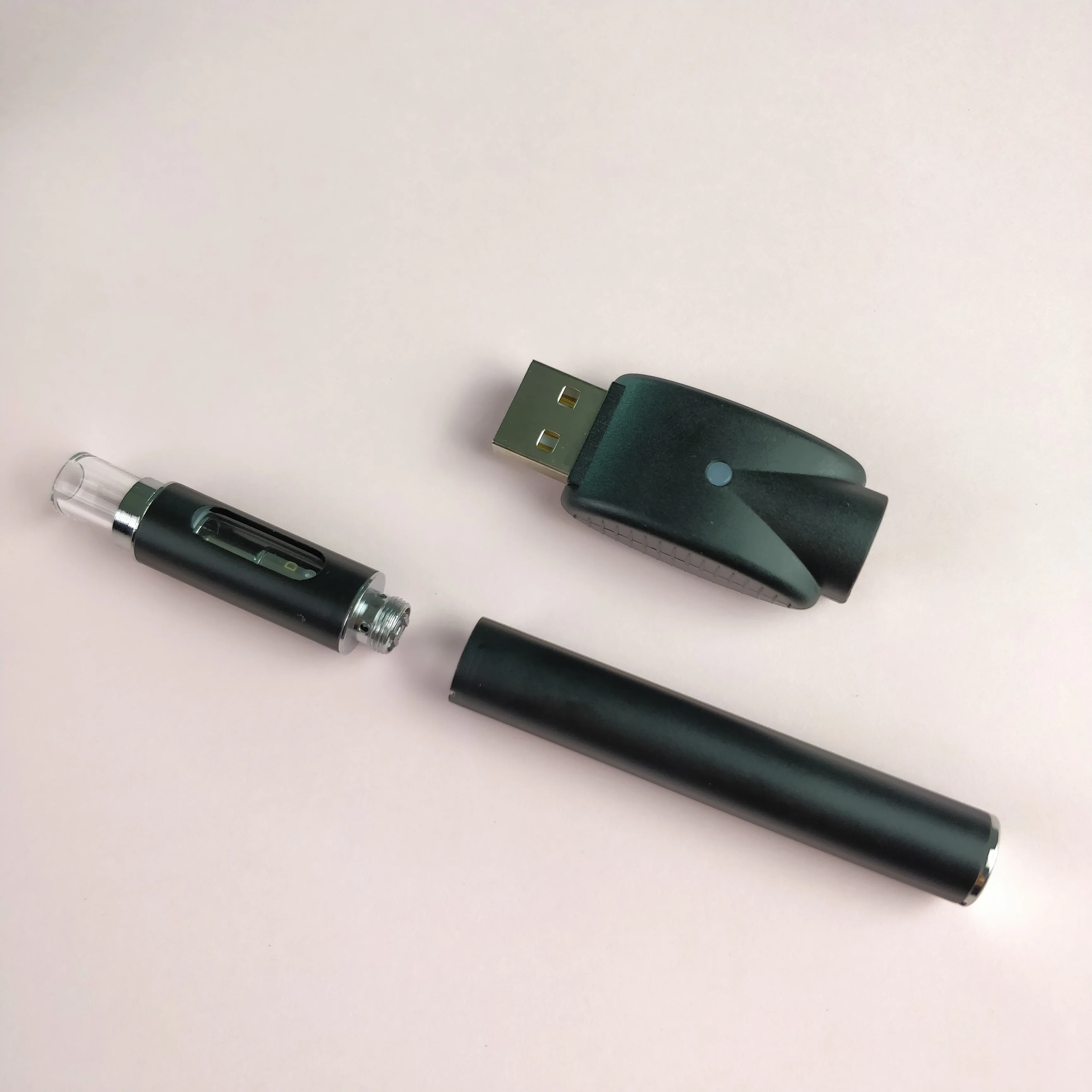 
New arrival electronic atomizer rechargeable vape pen 0.5ml vaporizer ecig for cbd 