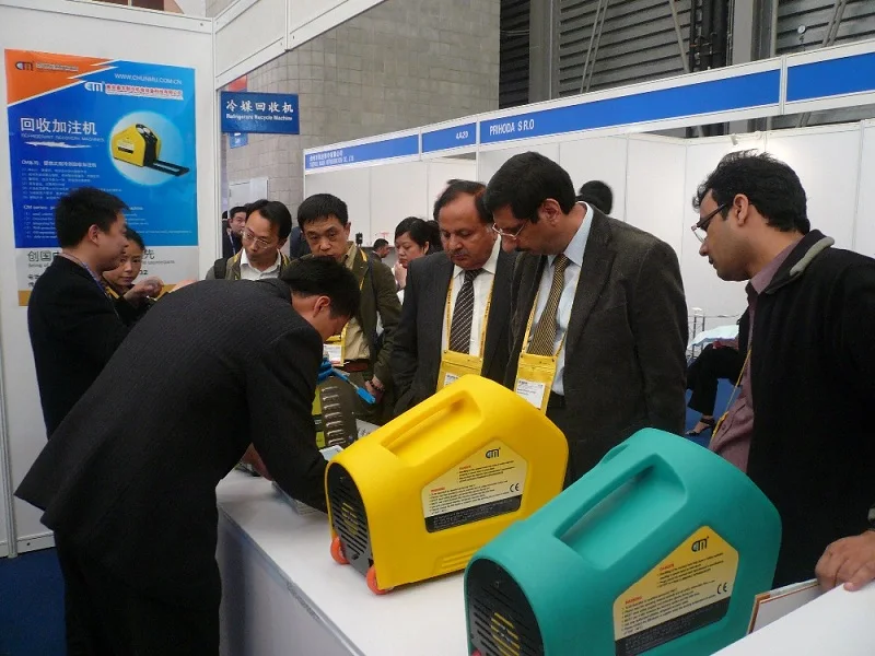 
Factory supply car air condition service station freon reclaim machine 