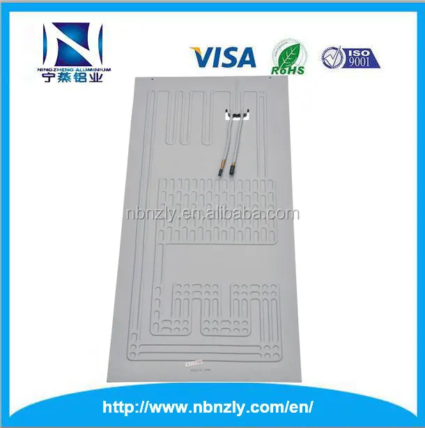 Tube plate evaporator for refrigerator freezer cooler by refrigerator
