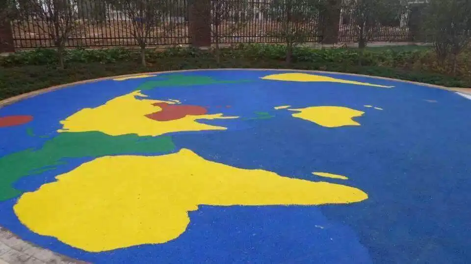 
epdm granules use for running track, ball court and playground surface 