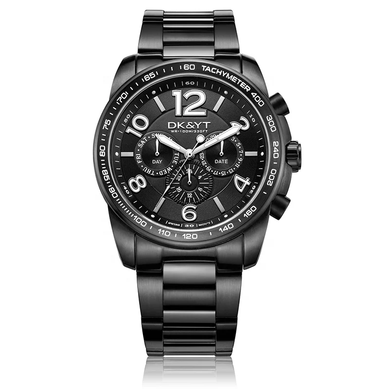 Factory wholesale hot sales quartz brand Stylish design stock luxury small quantity bracelet 316l stainless steel men watch