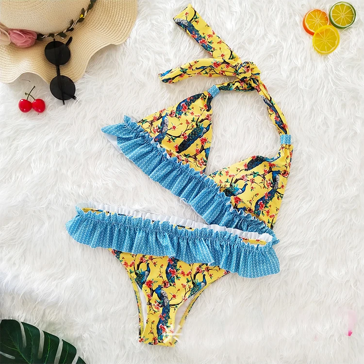 Quick Dry Thong Sexy Sling Bikini ,Swimwear Sexy Bikini,Girls Bikini Sling Bikini