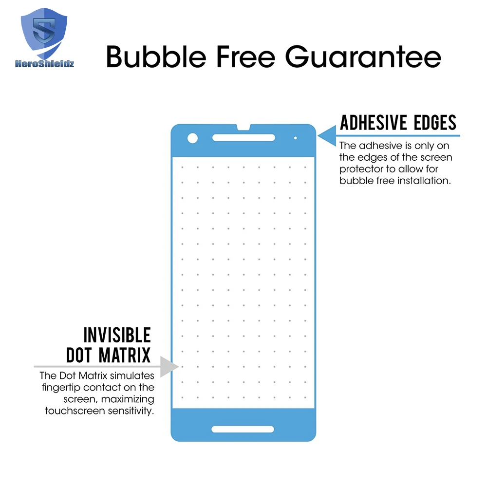 
Tempered Glass Replacement For Google Pixel 2 XL Screen Protector, Manufacture Premium 9H Shockproof Pixel 2 XL Glass Protector 