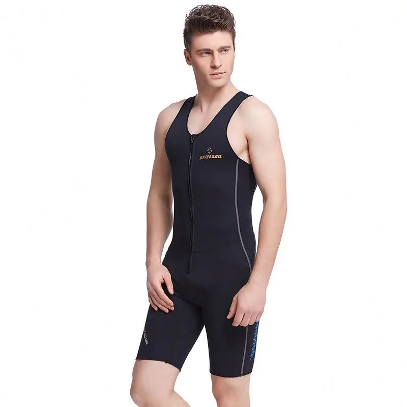 
Men and Women Short Diving Suit Swimsuit Man 