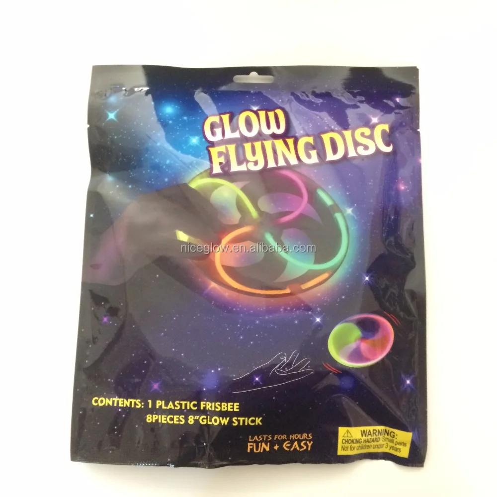 
Color Glow in Dark Light Flying Disc Party Favor 