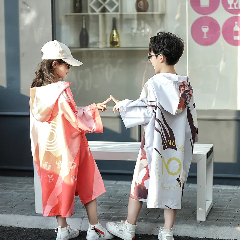 Wholesale Luxury Hooded Surf Cotton Kids PonchoTowel