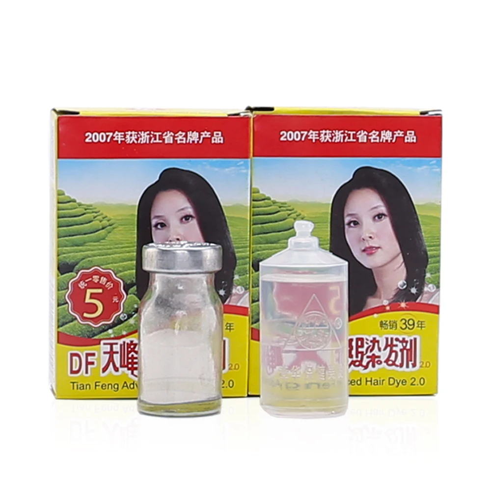 Cheap permanent black hair easy home use natural powder hair dye