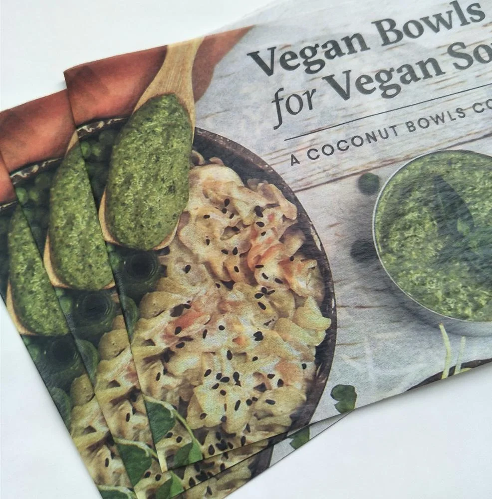 
Attractive Design Printed Food Grade Paper Menu 