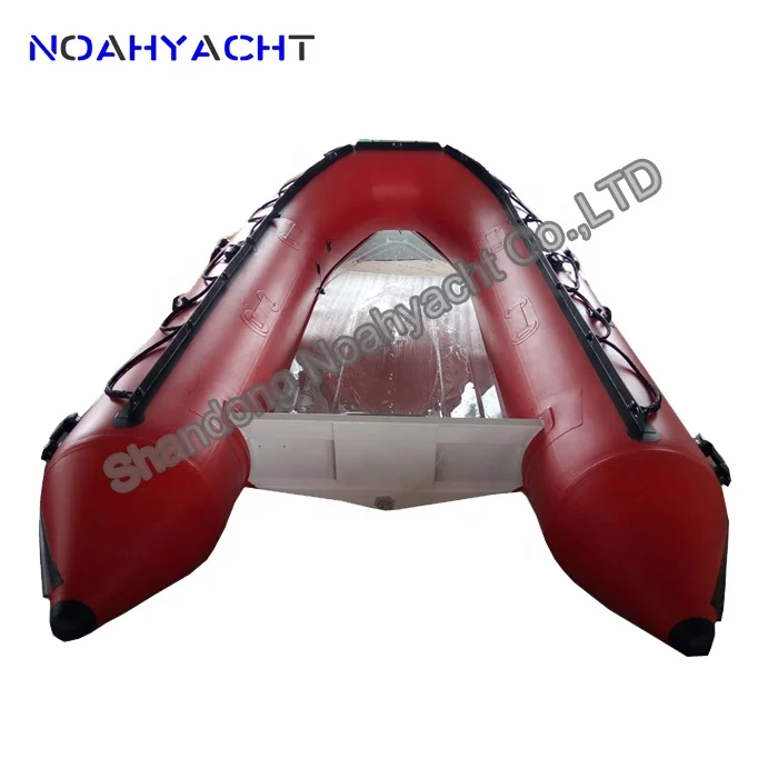 Надувная лодка с прозрачным дном