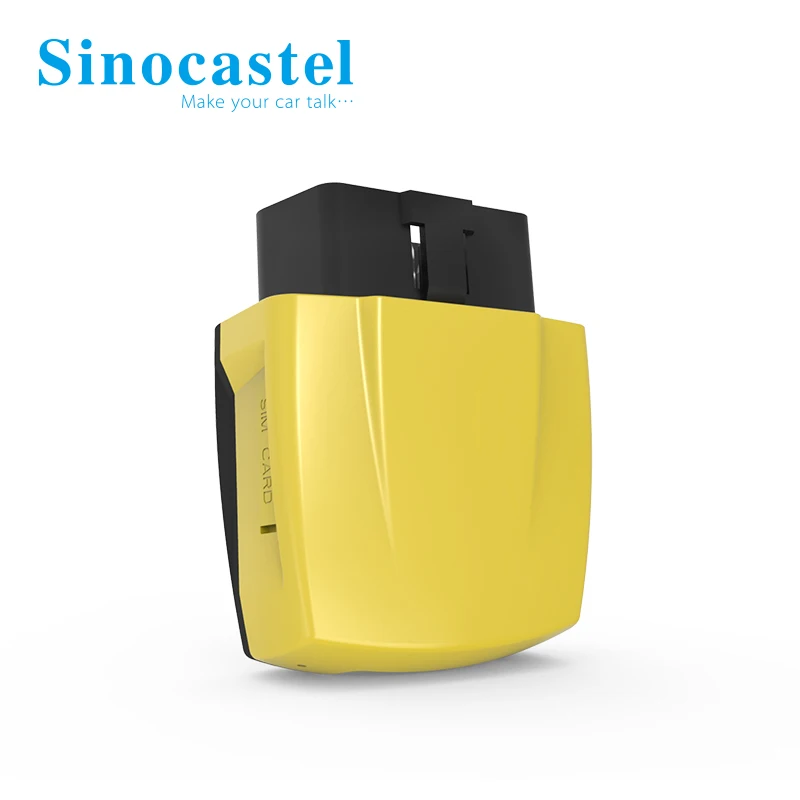 Sinocastel IDD-213L OBD2 Fleet Vehicle Tracking sim card Support SMS Command
