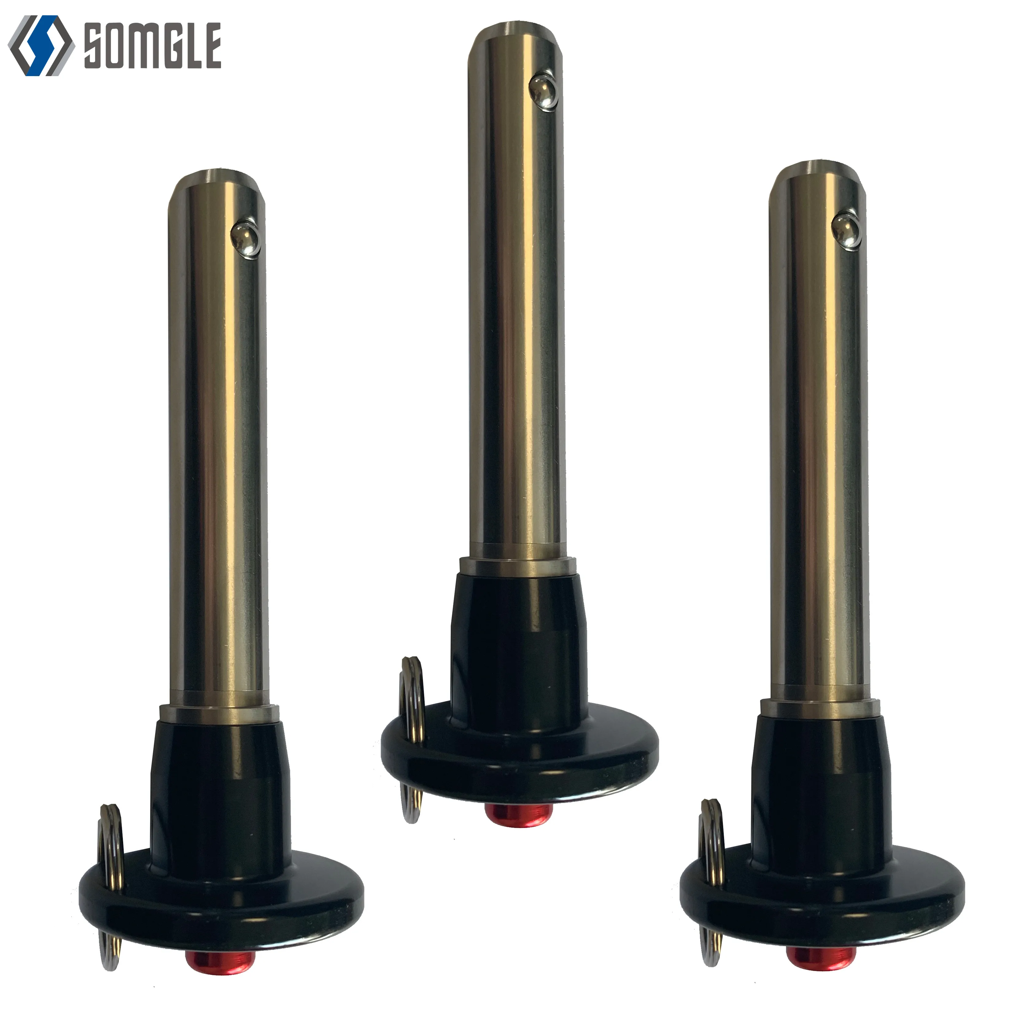 Stainless steel head push button Quick Release Ball lock pin